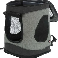 TRIXIE Rucksack Timon, schwarz/grau | 34 x 44 x 30 cm
