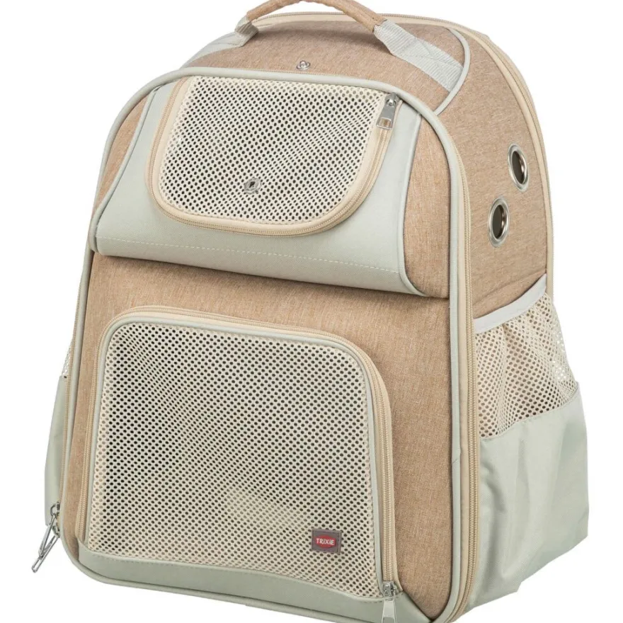 TRIXIE Rucksack Willow, beige/braun | 38 × 25 × 45 cm