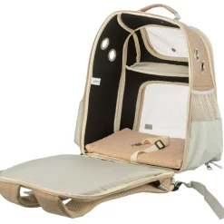 TRIXIE Rucksack Willow, beige/braun | 38 × 25 × 45 cm