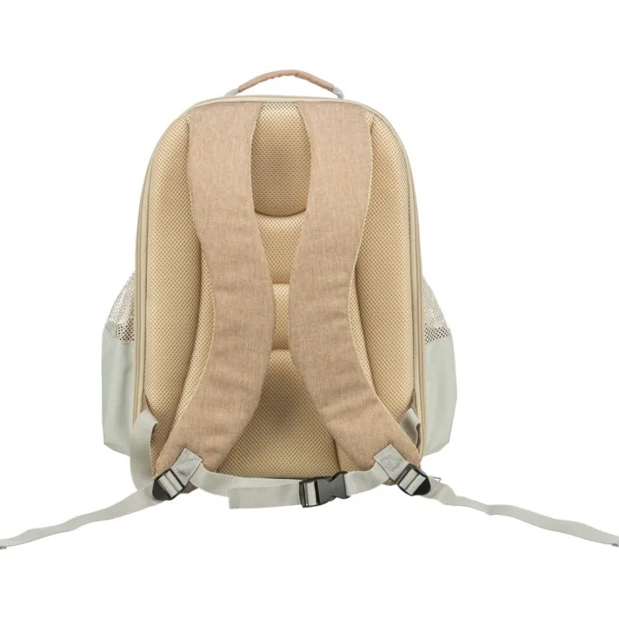 TRIXIE Rucksack Willow, beige/braun | 38 × 25 × 45 cm