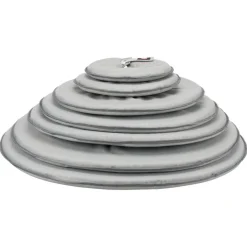 TRIXIE Schutzkragen, Polyester/Schaumstoff, grau | S: 30–34 cm/19.5 cm