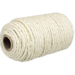 TRIXIE Sisal-Seil für Kratzbäume | 50 m/ø 4–6 mm