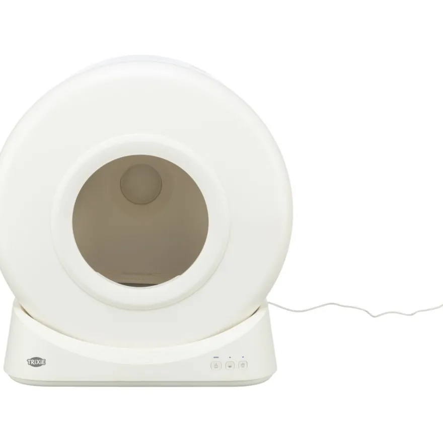 TRIXIE Smarte Katzentoilette, weiß | 51 × 56 × 54 cm