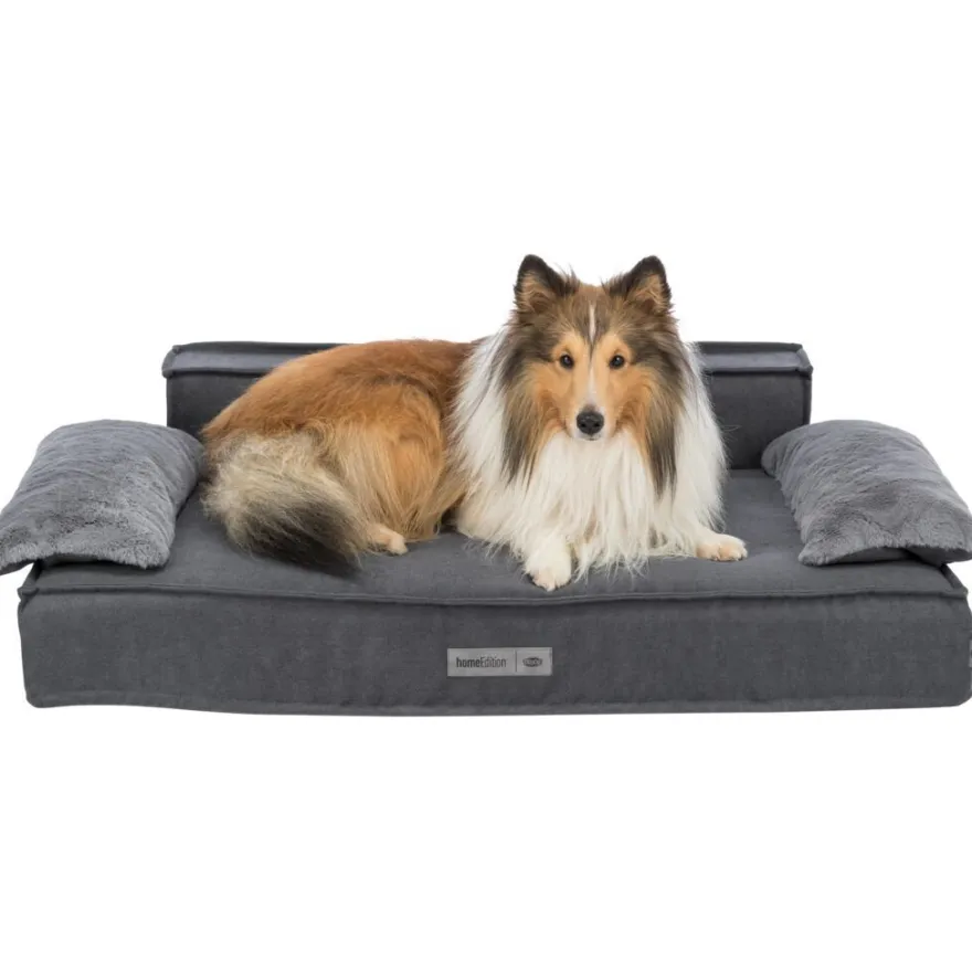 TRIXIE Sofa Liano, eckig, grau | 100 x 60 cm