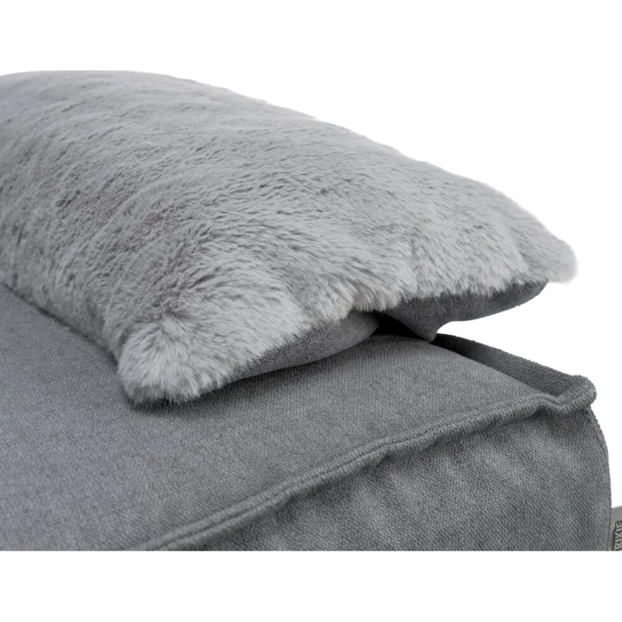 TRIXIE Sofa Liano, eckig, grau | 100 x 60 cm