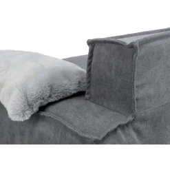 TRIXIE Sofa Liano, eckig, grau | 100 x 60 cm