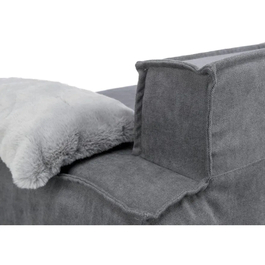 TRIXIE Sofa Liano, eckig, grau | 100 x 60 cm