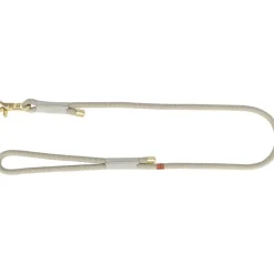 TRIXIE Soft Rope Leine, 1m, grau/hellgrau | M–L: 1.00 m/ø 10 mm