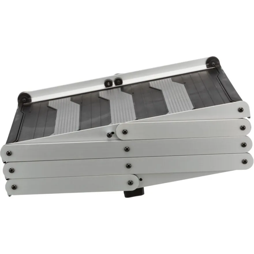 TRIXIE 3-stufige Falt-Treppe, Aluminium/Kunststoff/TPR