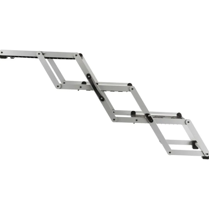 TRIXIE 3-stufige Falt-Treppe, Aluminium/Kunststoff/TPR
