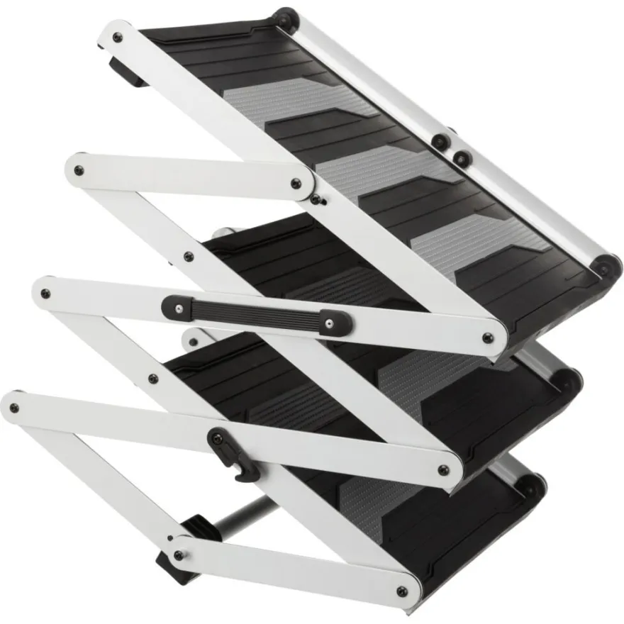 TRIXIE 3-stufige Falt-Treppe, Aluminium/Kunststoff/TPR