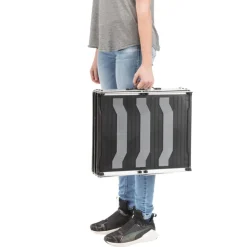 TRIXIE 3-stufige Falt-Treppe, Aluminium/Kunststoff/TPR