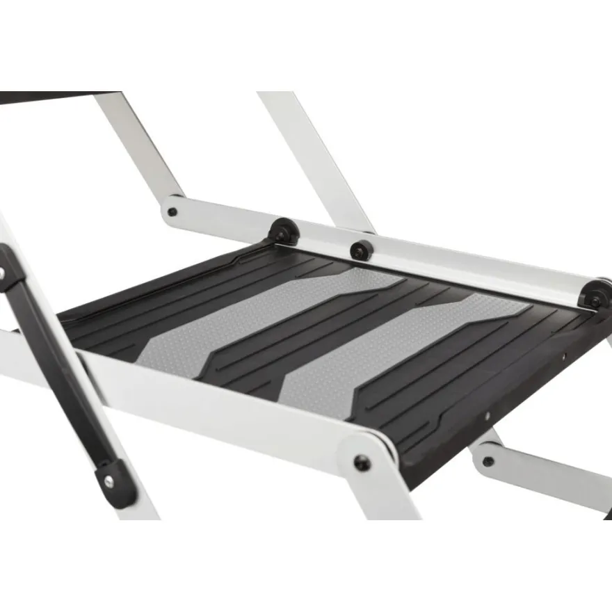 TRIXIE 3-stufige Falt-Treppe, Aluminium/Kunststoff/TPR