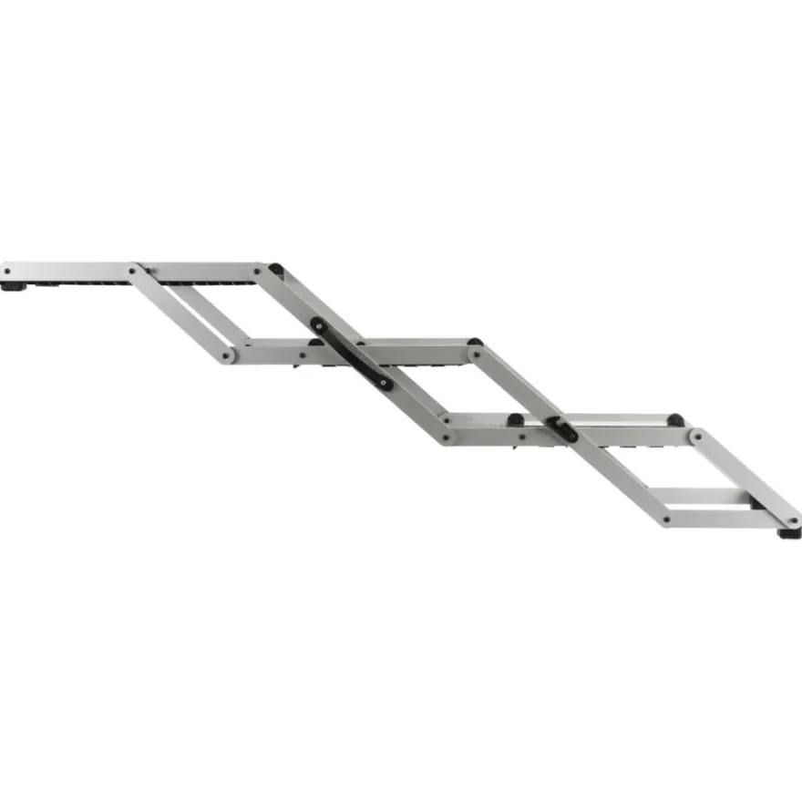 TRIXIE 3-stufige Falt-Treppe, Aluminium/Kunststoff/TPR