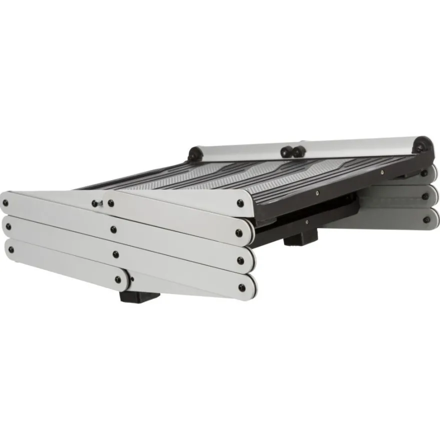 TRIXIE 3-stufige Falt-Treppe, Aluminium/Kunststoff/TPR