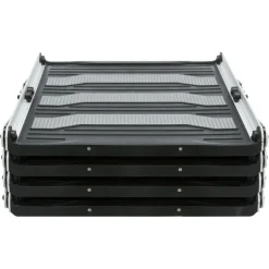 TRIXIE 4-stufige Falt-Treppe, Aluminium/Kunststoff/TPR