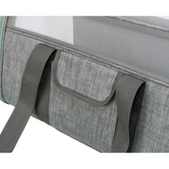 TRIXIE Tasche Dillon, grau/mint | 33 × 32 × 54 cm