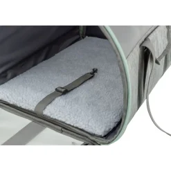 TRIXIE Tasche Dillon, grau/mint | 33 × 32 × 54 cm