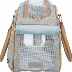 TRIXIE Tasche Helen, grau/hellbraun | 19 x 28 x 40 cm
