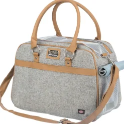 TRIXIE Tasche Helen, grau/hellbraun | 19 x 28 x 40 cm
