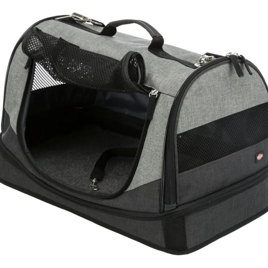 TRIXIE Tasche Holly, schwarz/grau | 30 x 30 x 50 cm