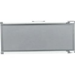 TRIXIE Teleskop-Rampe, Aluminium/Kunststoff/Sandpapier, grau | 43 x 100-180 cm
