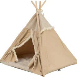 TRIXIE Tipi Boho, beige | 55 x 65 x 55 cm