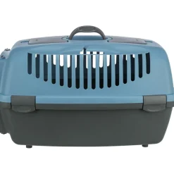 TRIXIE Transportbox Capri 3, dunkelgrau/blau | S: 40 x 38 x 61 cm