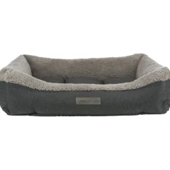 TRIXIE Vital Bett Bendson, eckig, dunkelgrau/hellgrau | 90 x 60 cm