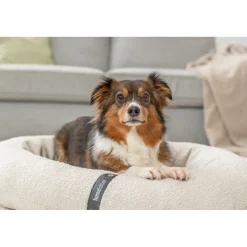 TRIXIE Vital Bett CityStyle, oval, creme | 75 x 60 cm