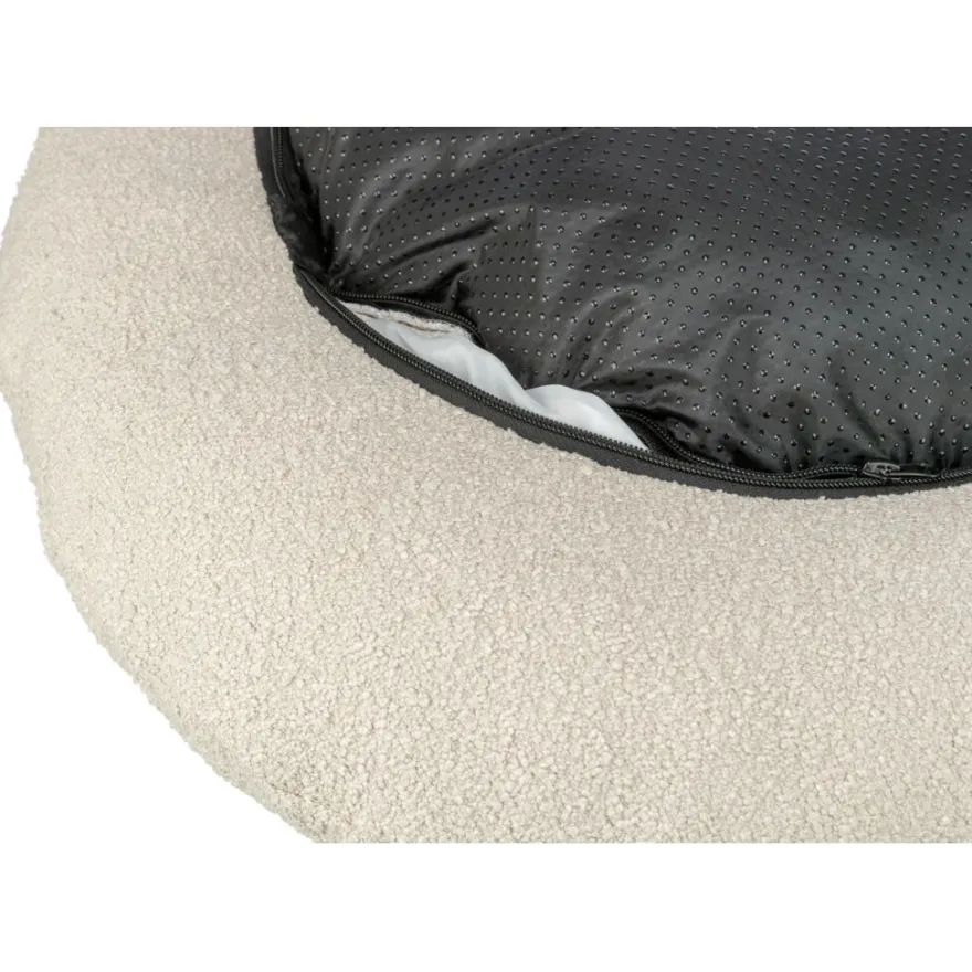 TRIXIE Vital Bett CityStyle, oval, creme | 75 x 60 cm