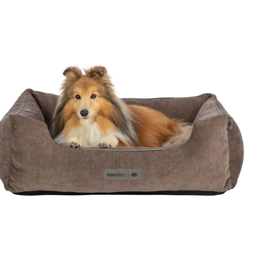 TRIXIE Vital Bett Lennox, eckig, braun | 60 x 50 cm