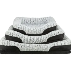 TRIXIE Vital Bett Lino, eckig, schwarz/grau | 70 x 55 cm