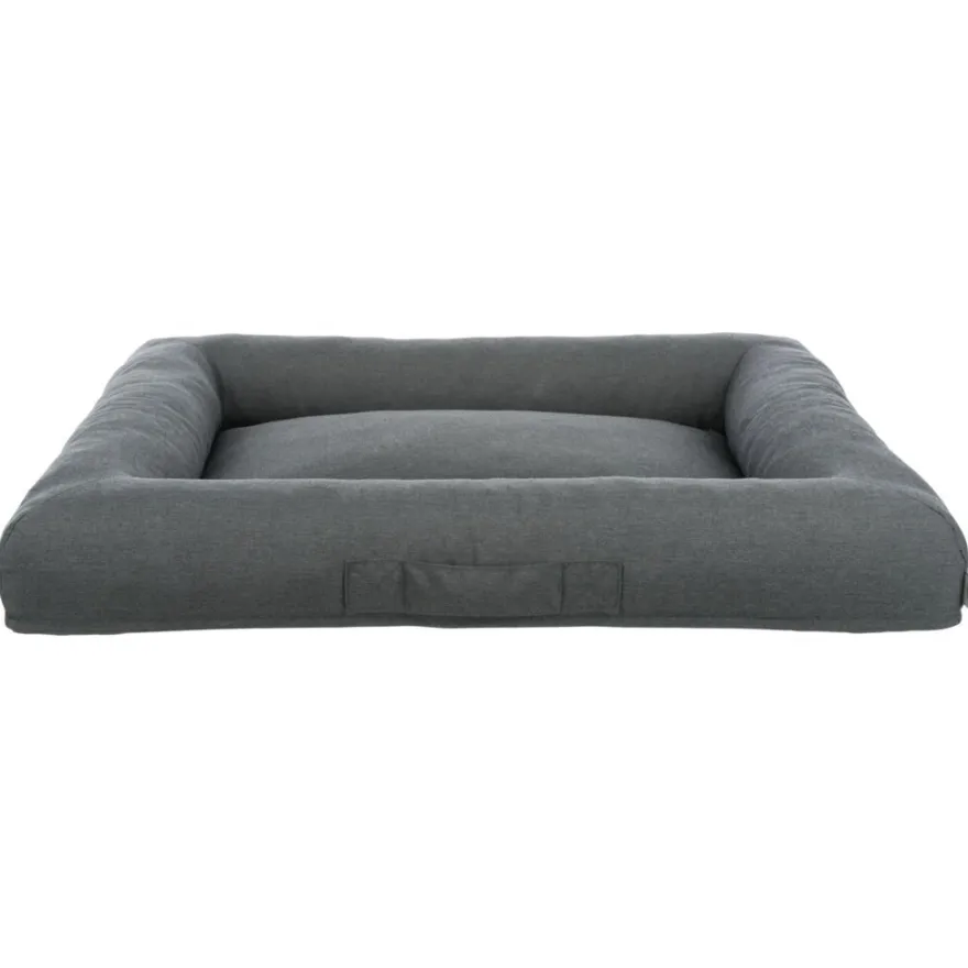 TRIXIE Vital Bett Pulito, eckig, grau | 100 x 80 cm