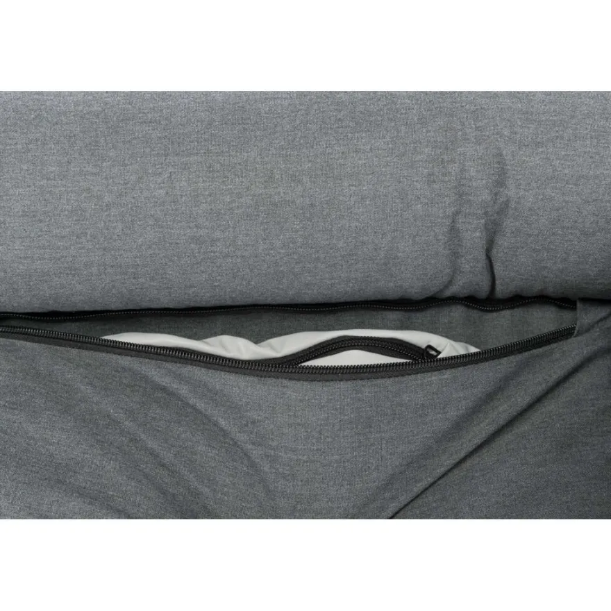 TRIXIE Vital Bett Pulito, eckig, grau | 100 x 80 cm
