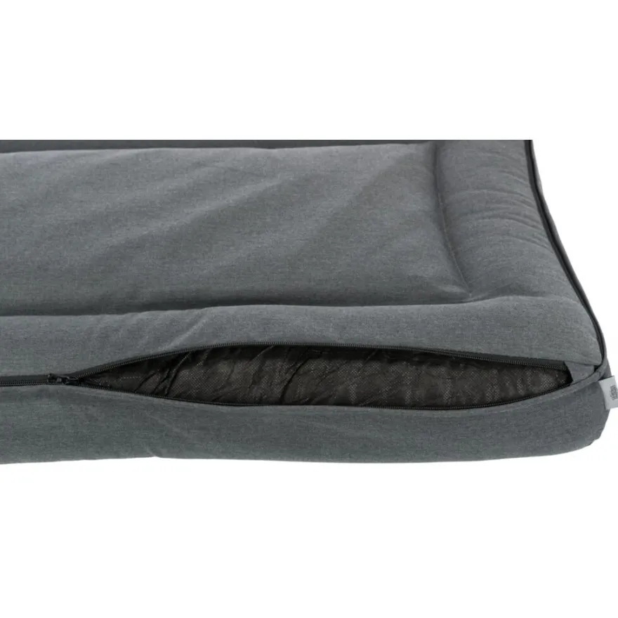 TRIXIE Vital Bett Pulito, eckig, grau | 100 x 80 cm