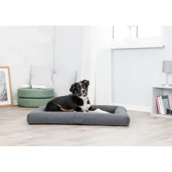 TRIXIE Vital Bett Pulito, eckig, grau | 100 x 80 cm
