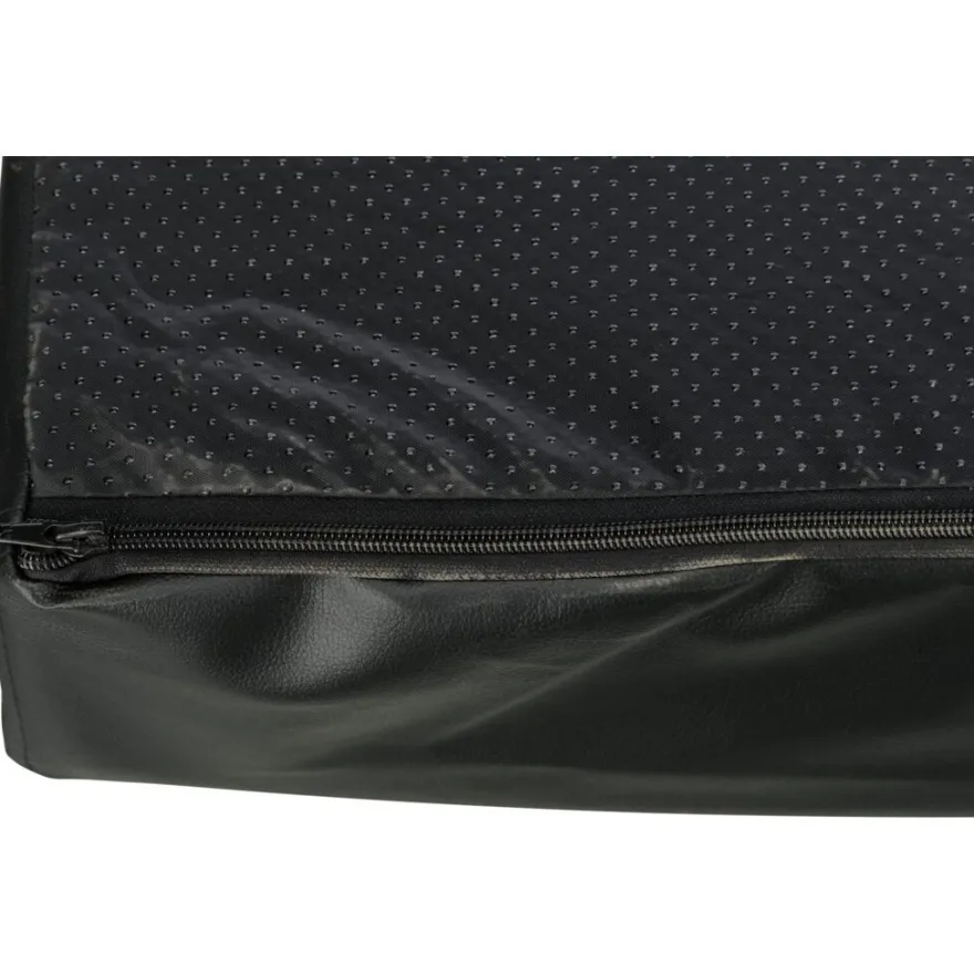TRIXIE Vital Bett Remo, eckig, Kunstleder, schwarz | 90 x 70 cm