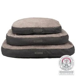 TRIXIE Vital Kissen Bendson, oval, dunkelgrau/hellgrau | 80 x 55 cm