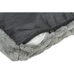 TRIXIE Vital Kissen Loki, recycelt, eckig, grau | 80 x 60 cm