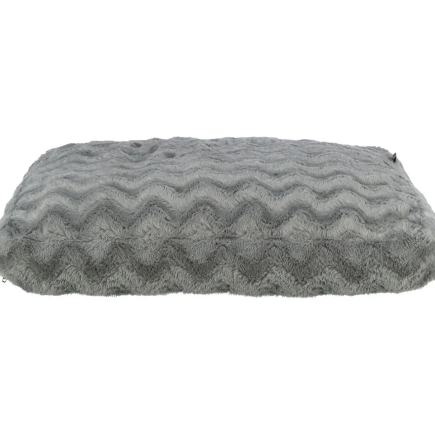 TRIXIE Vital Kissen Loki, recycelt, eckig, grau | 80 x 60 cm