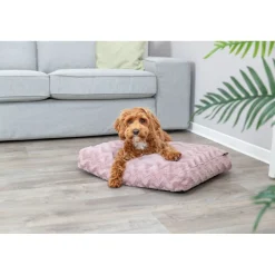 TRIXIE Vital Kissen Loki, recycelt, eckig, rosa | 80 x 60 cm