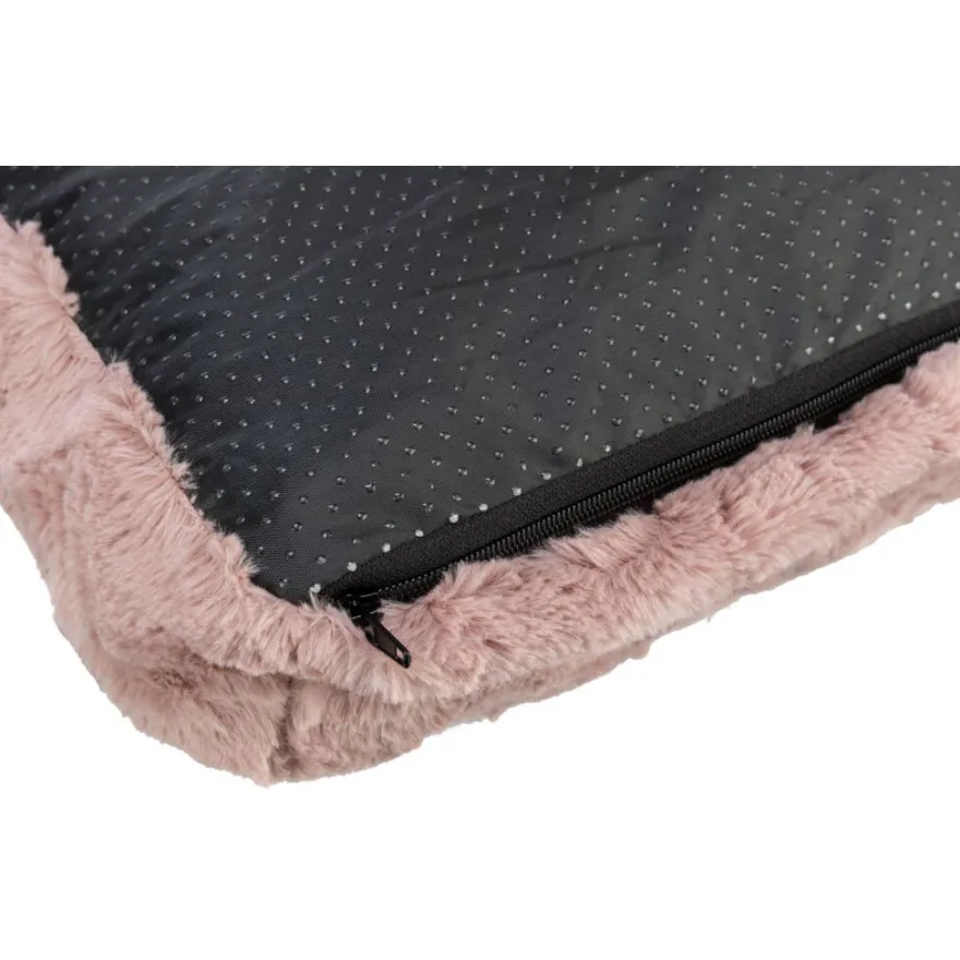 TRIXIE Vital Kissen Loki, recycelt, eckig, rosa | 80 x 60 cm