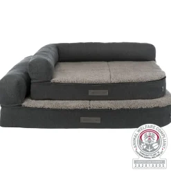 TRIXIE Vital Sofa Bendson, eckig, dunkelgrau/hellgrau | 80 x 60 cm