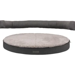 TRIXIE Vital Sofa Bendson, oval, dunkelgrau/hellgrau | 100 x 80 cm