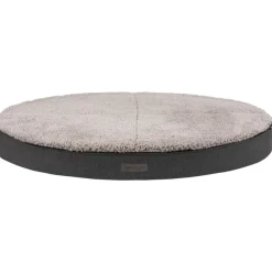 TRIXIE Vital Sofa Bendson, oval, dunkelgrau/hellgrau | 100 x 80 cm