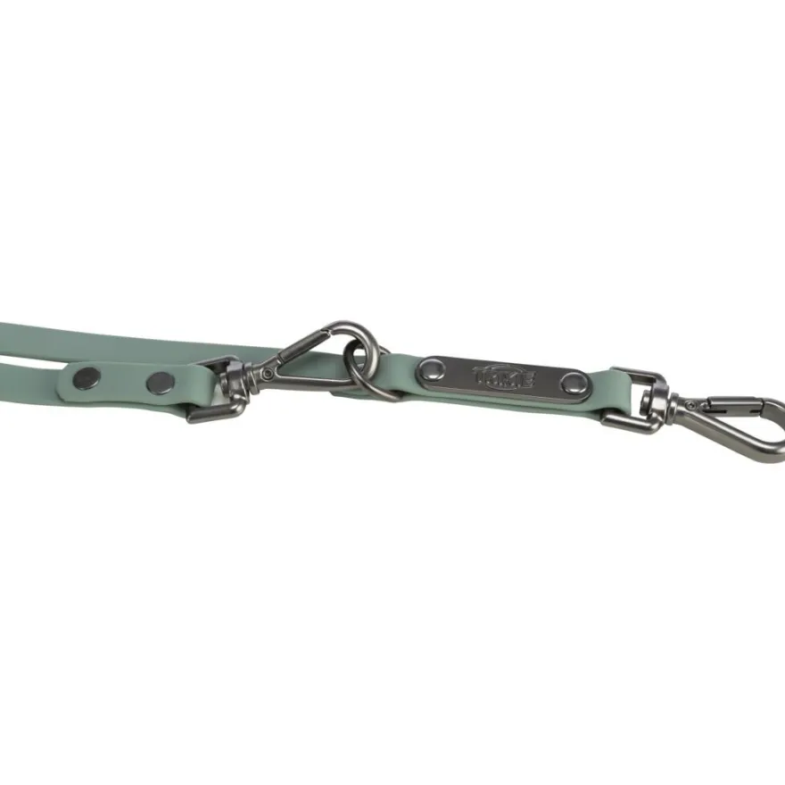 TRIXIE V-Leine CityStyle, PVC, 2m, salbei | S–M: 2.00 m/13 mm