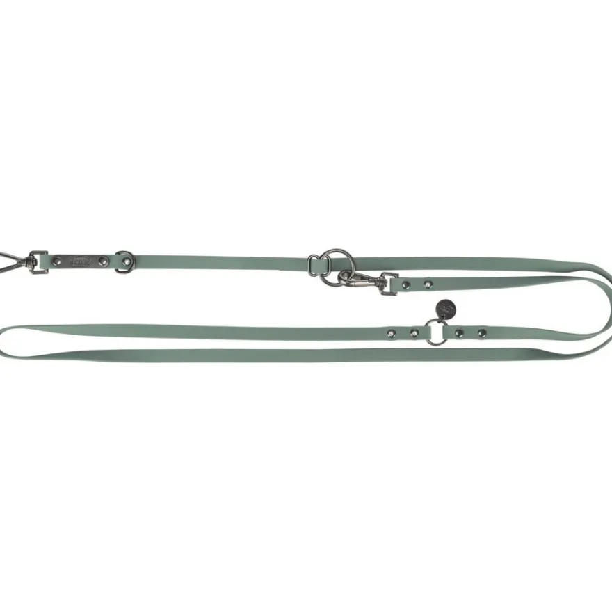 TRIXIE V-Leine CityStyle, PVC, 2m, salbei | S–M: 2.00 m/13 mm