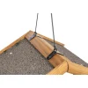 TRIXIE Vogelfutterhaus zum Aufhängen, braun | 30 × 18 × 28 cm