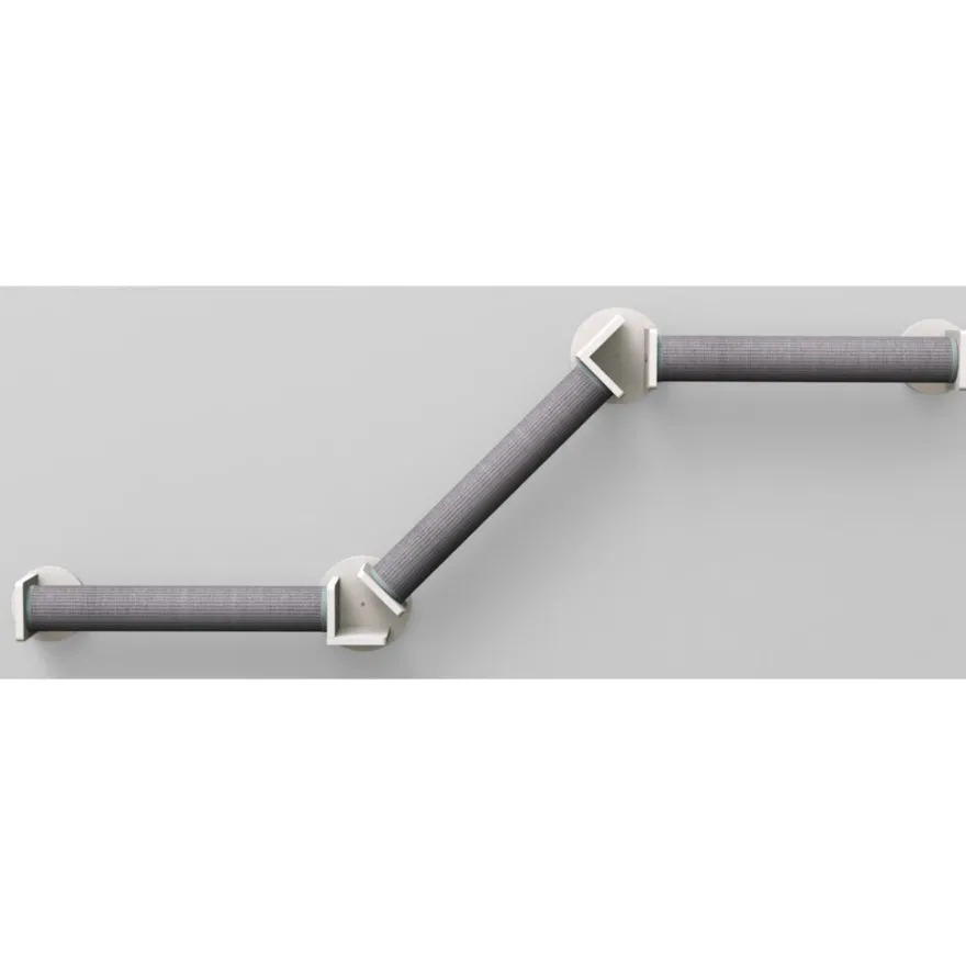 TRIXIE Wand-Set 2, Kletterpfad, weiß/grau | 195 x 78 cm